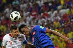 24 มิ.ย.2561 ฟุตบอลโลก 2018 กลุ่มเอช นัดที่ 2 โปแลนด์ แพ้ โคลอมเบีย 0-3 
