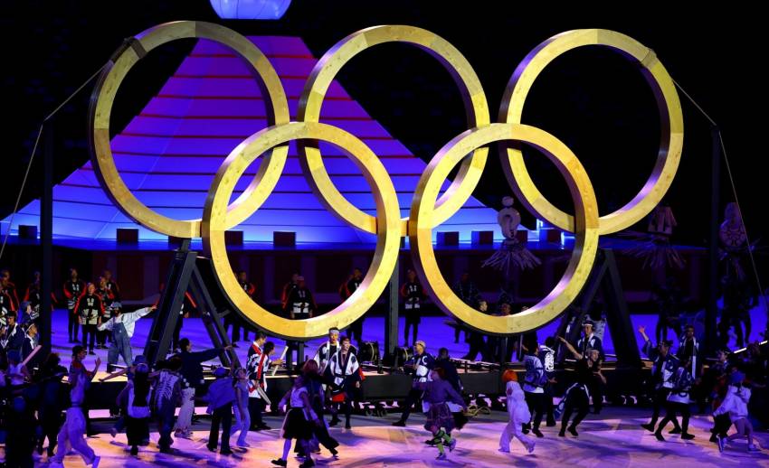  ชมภาพพีธีเปิดกีฬาโอลิมปิกเกมส์ "TOKYO2020" 