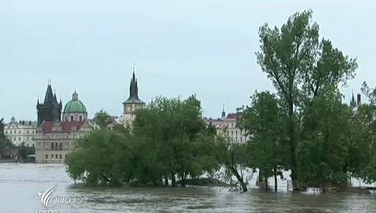 เกิดน้ำท่วมใหญ่ในพื้นที่ตอนกลางของทวีปยุโรป