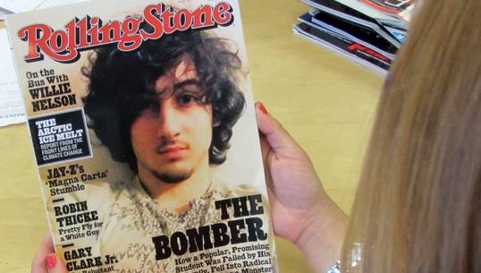 นิตยสาร"โรลลิ่ง สโตน"ถูกวิจารณ์อย่างหนัก หลังนำภาพมือระเบิดบอสตันขึ้นปก 