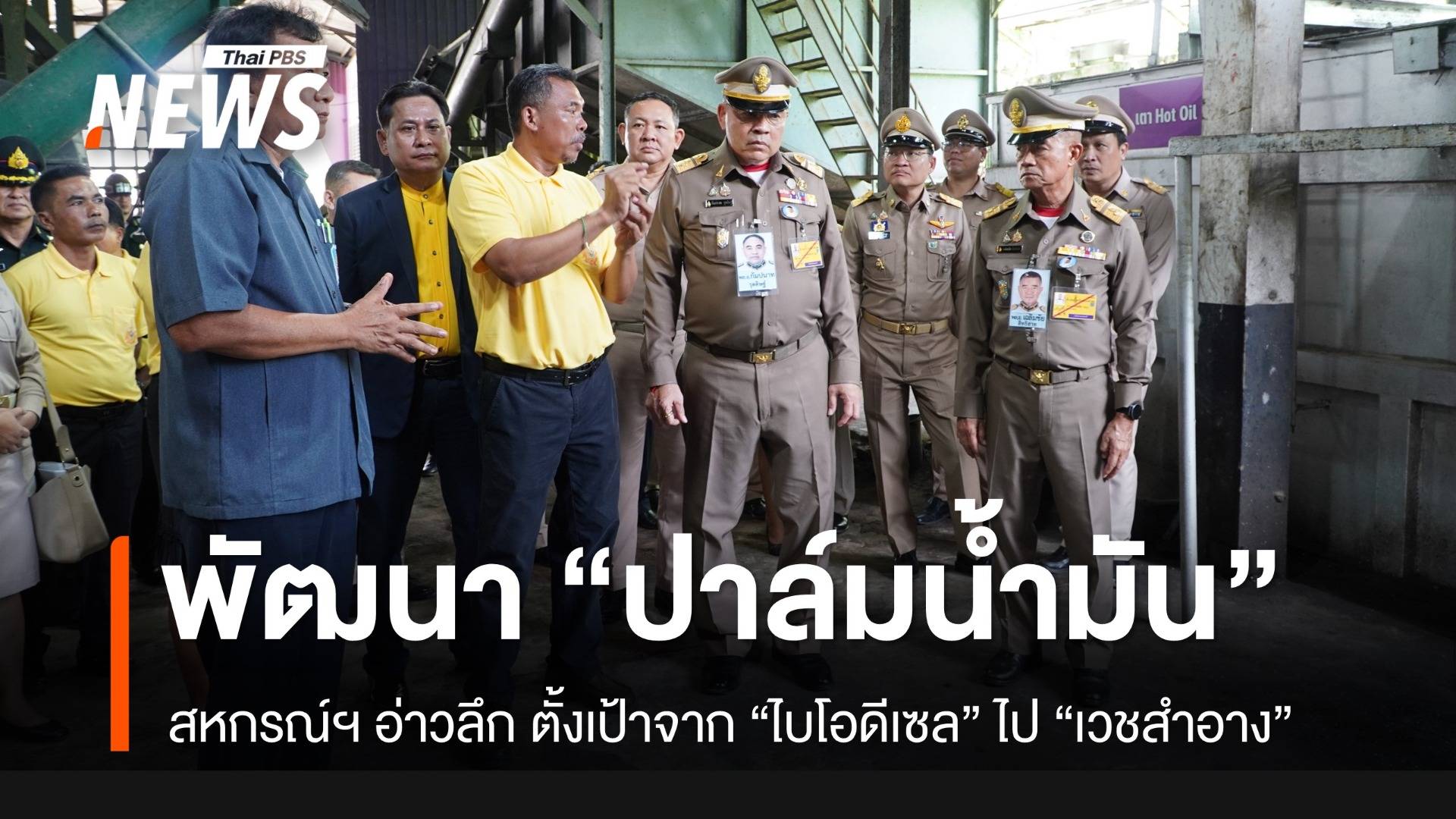 จาก “ปาล์มน้ำมัน” สู่ไบโอดีเซล ต่อยอดไป “เวชสำอาง”