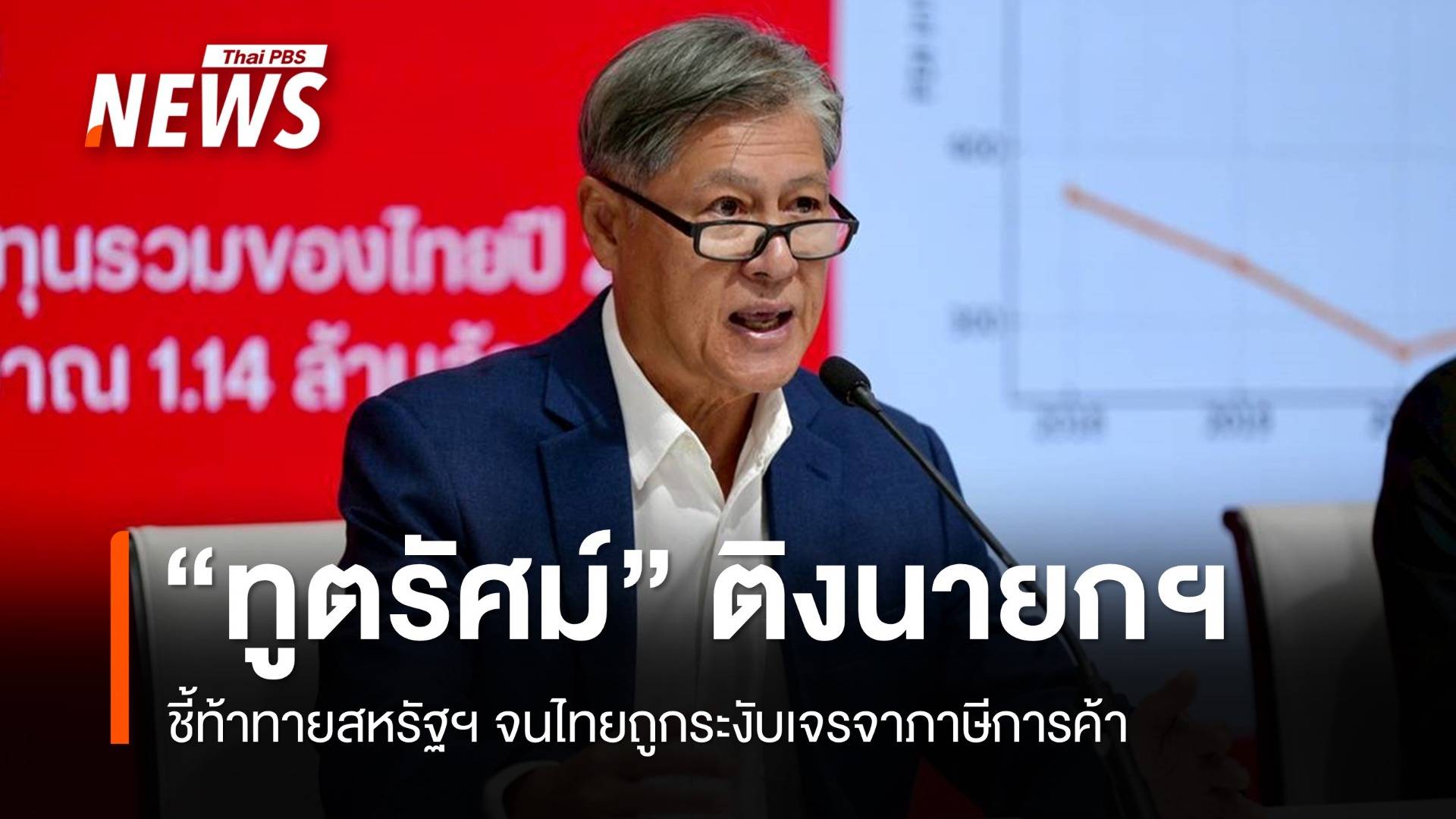 "ทูตรัศม์" ติง "อนุทิน" ท้าทายสหรัฐฯ จนไทยถูกระงับเจรจาภาษี