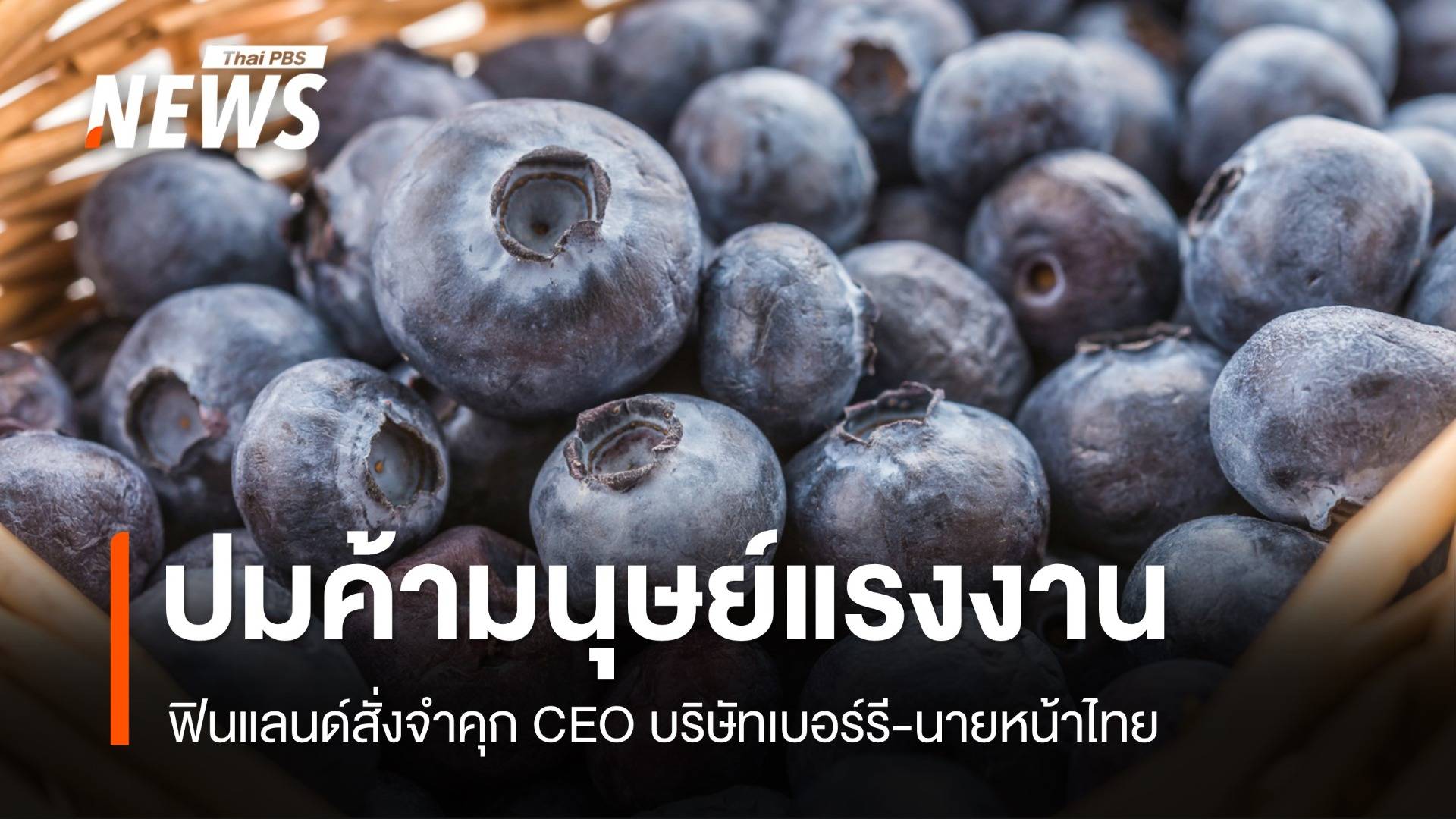 ฟินแลนด์สั่งจำคุก CEO บริษัทเบอร์รี-นายหน้าไทย ฐานค้ามนุษย์แรงงาน