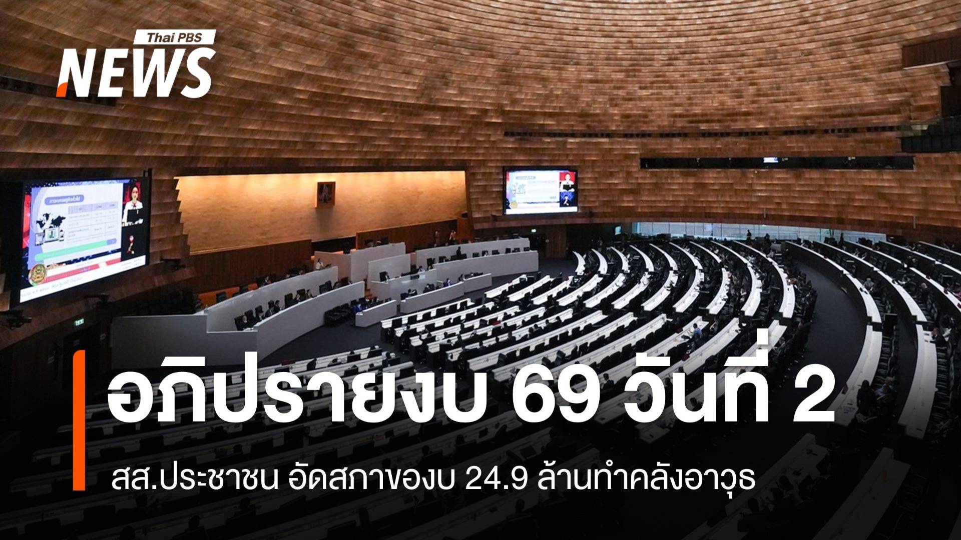 "ภัณฑิล" อัดสภาของบ 24.9 ล้านทำคลังอาวุธ - สัมมนาปี 67 ใช้มากถึง 800 ล้าน