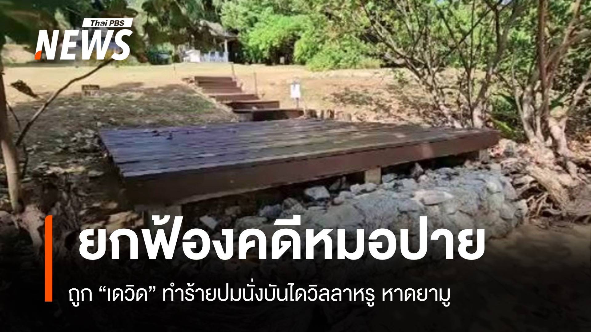 ศาลยกฟ้อง "คดีเดวิด" ทำร้าย "หมอปาย" ริมหาดยามู