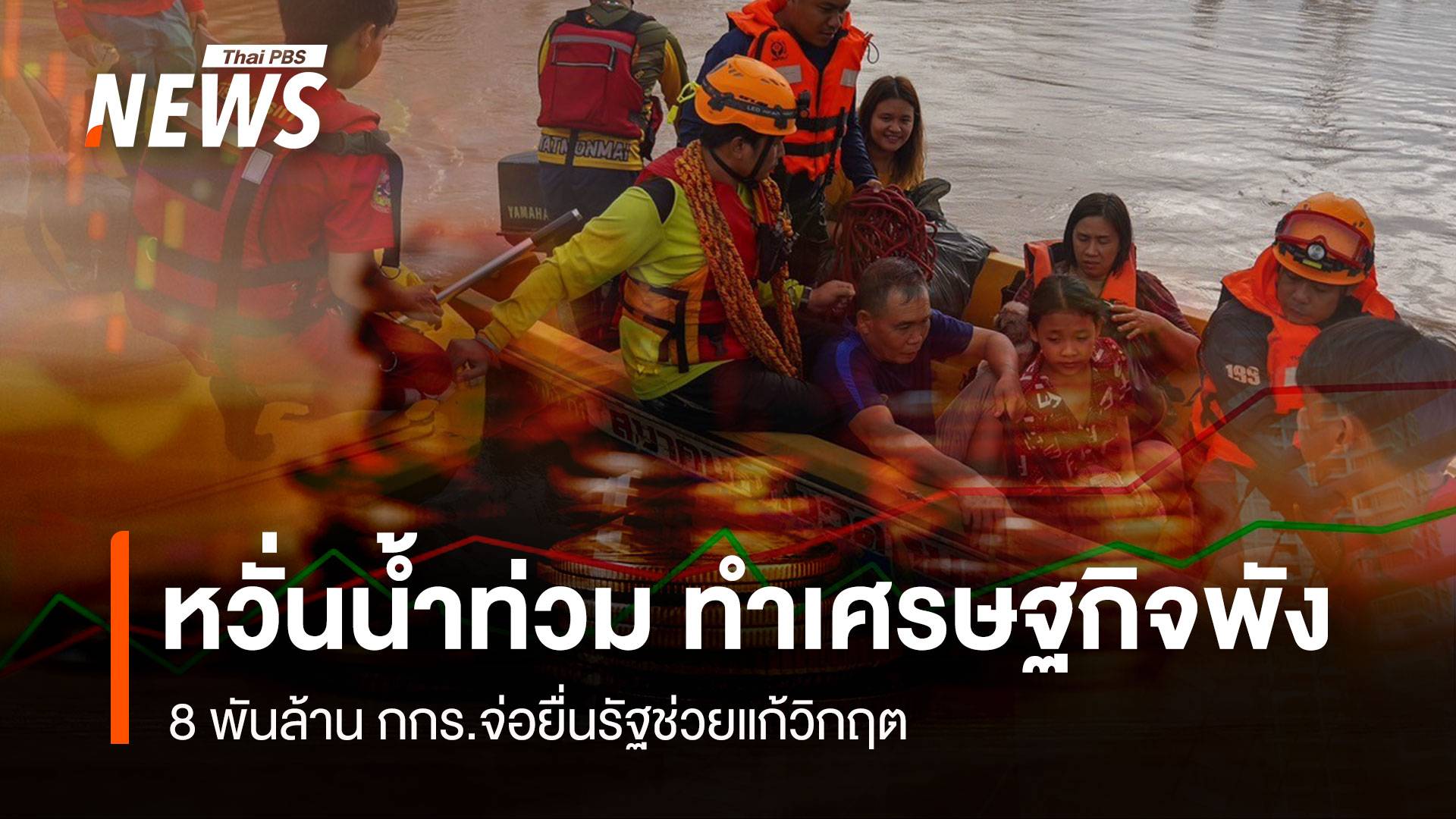 หวั่นน้ำท่วม ทำเศรษฐกิจพัง 8 พันล้าน กกร.จ่อยื่นรัฐช่วยแก้วิกฤต