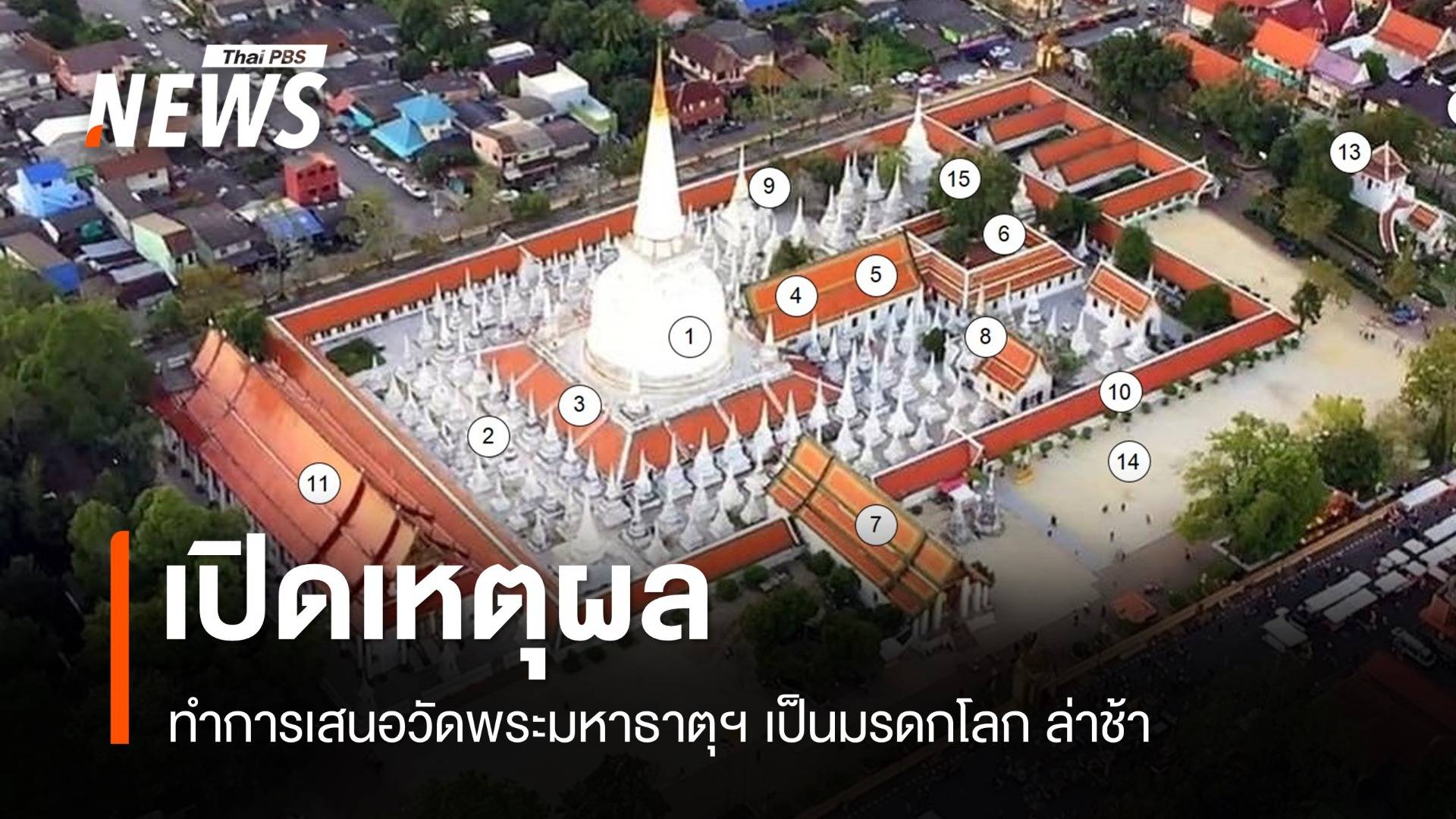 เปิดเหตุผลความล่าช้า กว่า วัดพระมหาธาตุฯ" จะถูกเสนอเป็น "มรดกโลก"