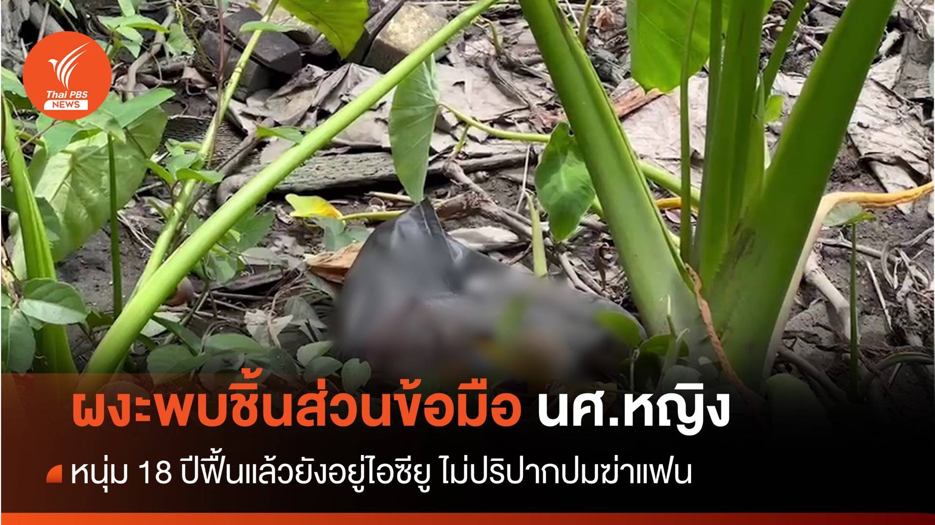 ด่วน! เจอถุงชิ้นส่วน "ข้อมือ 2 ข้าง" นศ.หญิงถูกแฟนฆ่า 