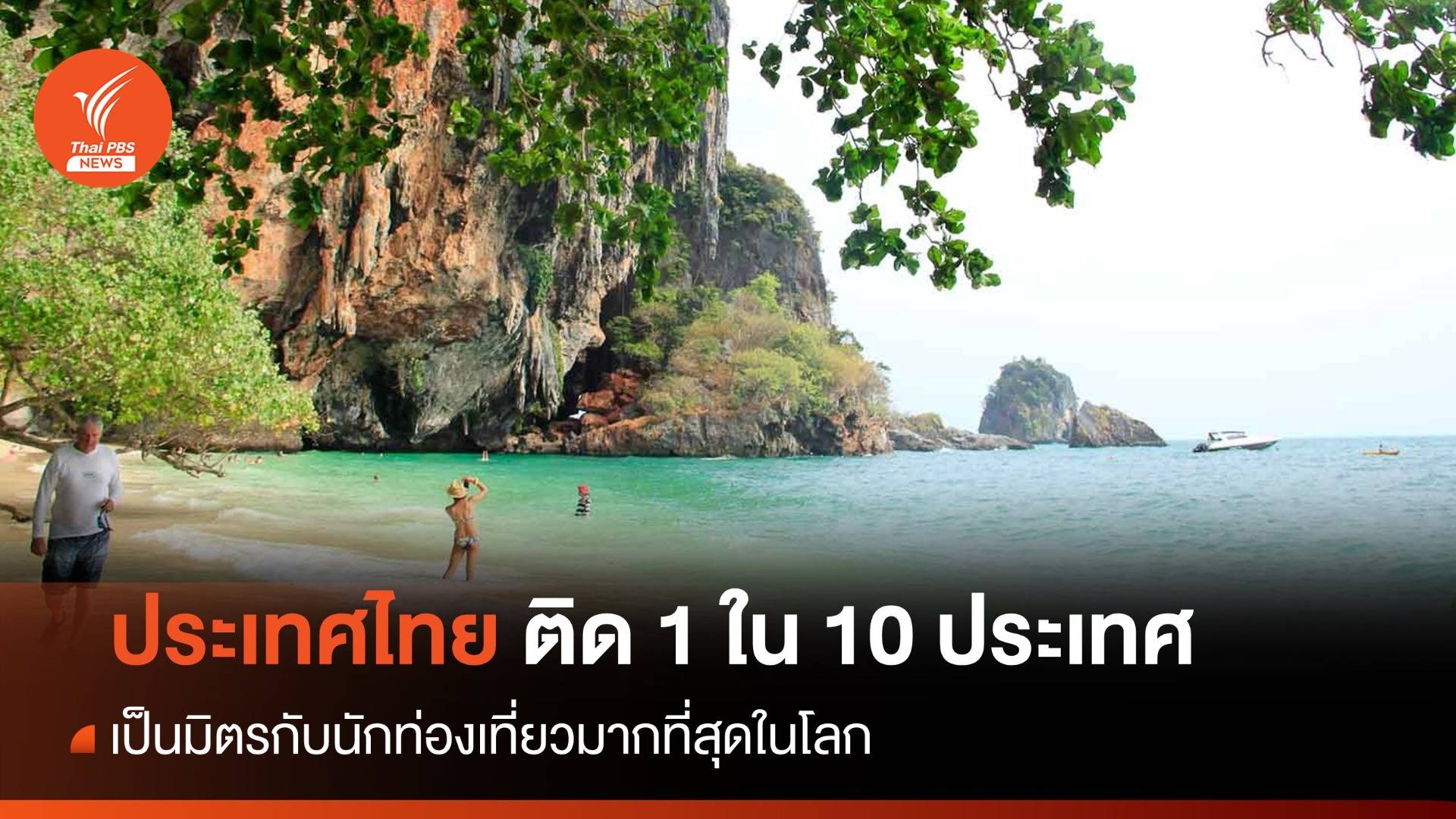 ไทย ติด 1 ใน 10 ประเทศ เป็นมิตรกับนักท่องเที่ยว