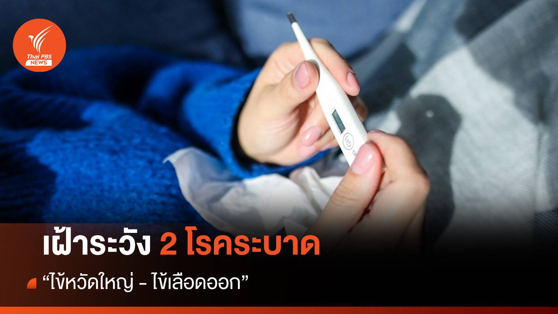 สธ.ห่วง "ไข้หวัดใหญ่" ระบาดพุ่ง - "ไข้เลือดออก" อัตราป่วยตายสูง