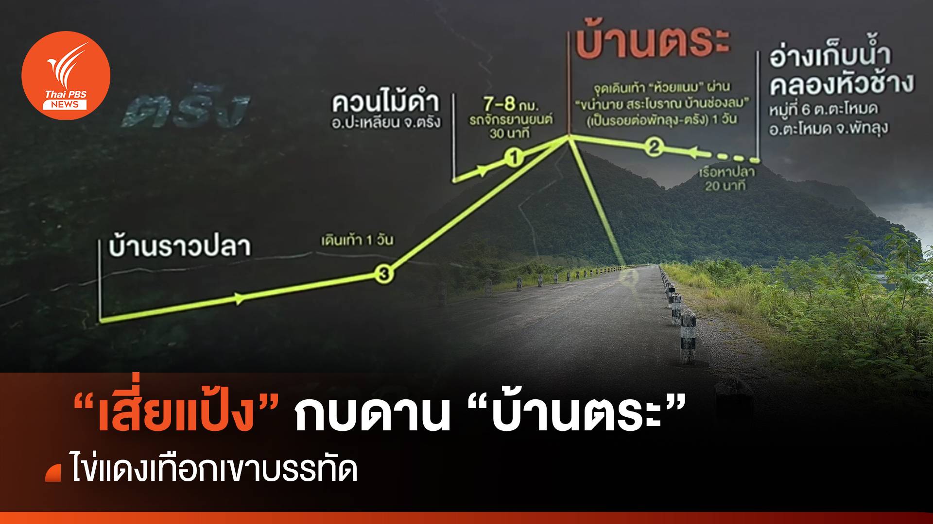 "เสี่ยแป้ง" กบดาน "บ้านตระ" ไข่แดงเทือกเขาบรรทัด