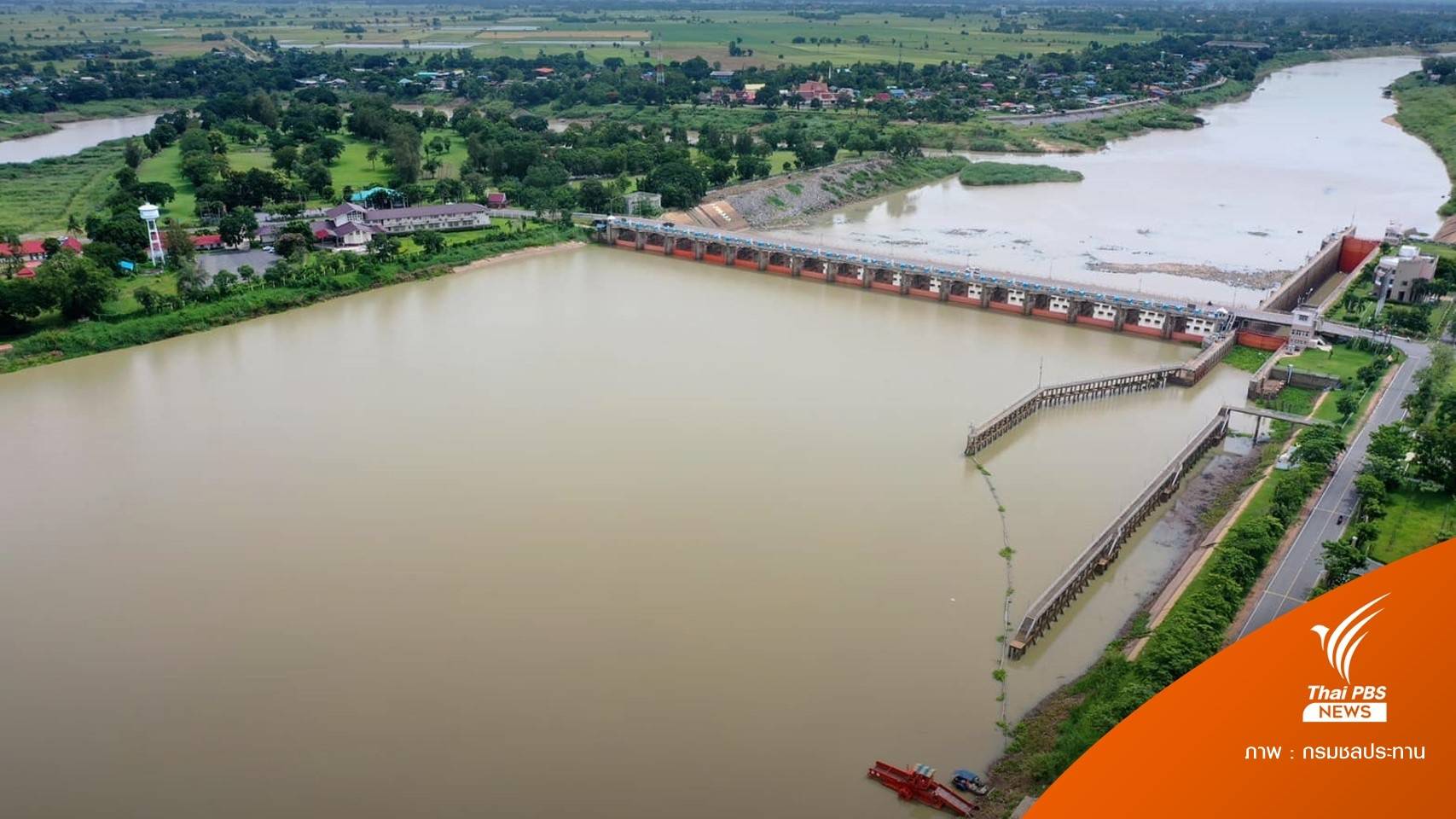 เตือน 11 จังหวัดลุ่มเจ้าพระยารับมือน้ำล้นตลิ่ง 27 ก.ค.นี้