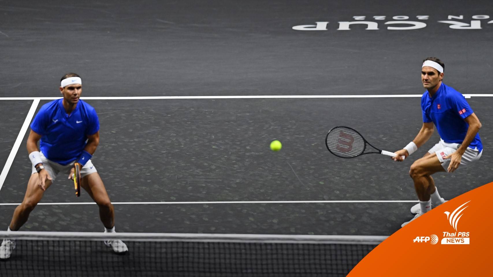"เฟเดอเรอร์" เล่นคู่ "นาดาล" ศึก "เลเวอร์ คัพ" ปิดฉากเทนนิสอาชีพ