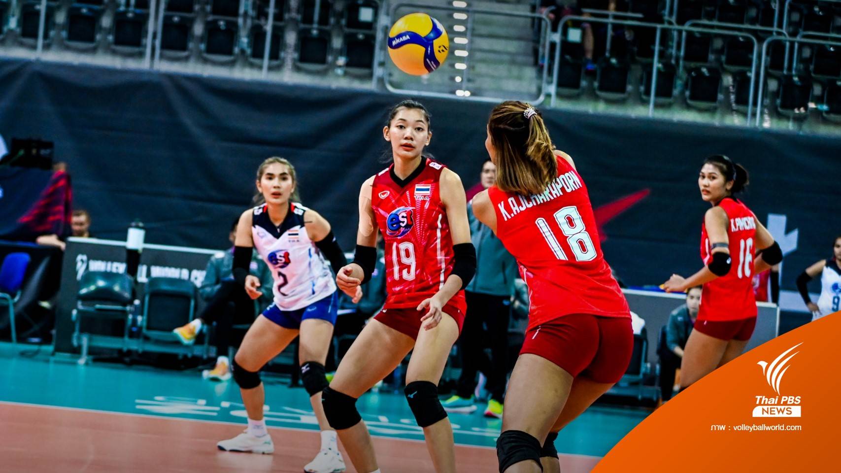 ไทย พ่าย แคนาดา 1-3 เซต ศึกชิงแชมป์โลก 16 ทีมสุดท้าย นัดแรก