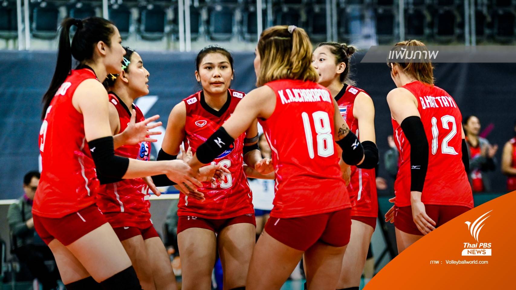 นักตบสาวไทย พ่าย เซอร์เบีย 0-3 เซต ศึกชิงแชมป์โลก