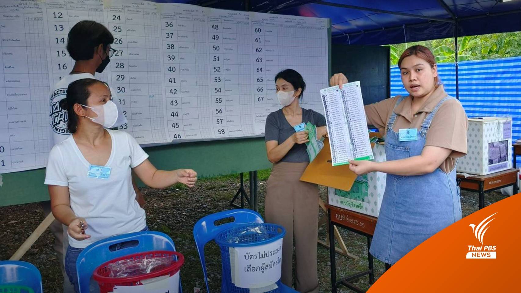 ผลเลือกตั้ง2566 : กกต.ประกาศผลนับคะแนนเลือกตั้ง 2566 แล้ว