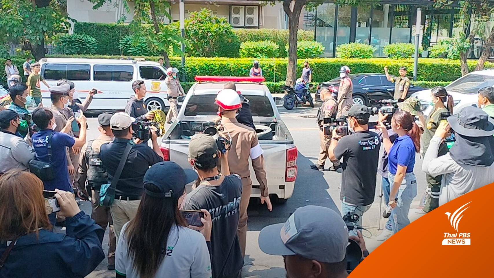 มอบตัวแล้ว ชายยิงน้องสาวบาดเจ็บ หลัง ตร.ปิดล้อม 2 ชม.