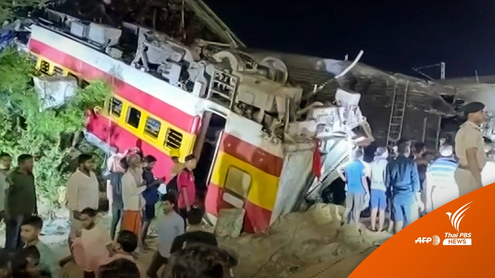 รถไฟอินเดียชนกัน ตายทะลุ 120 เจ็บอีกกว่า 850 คน