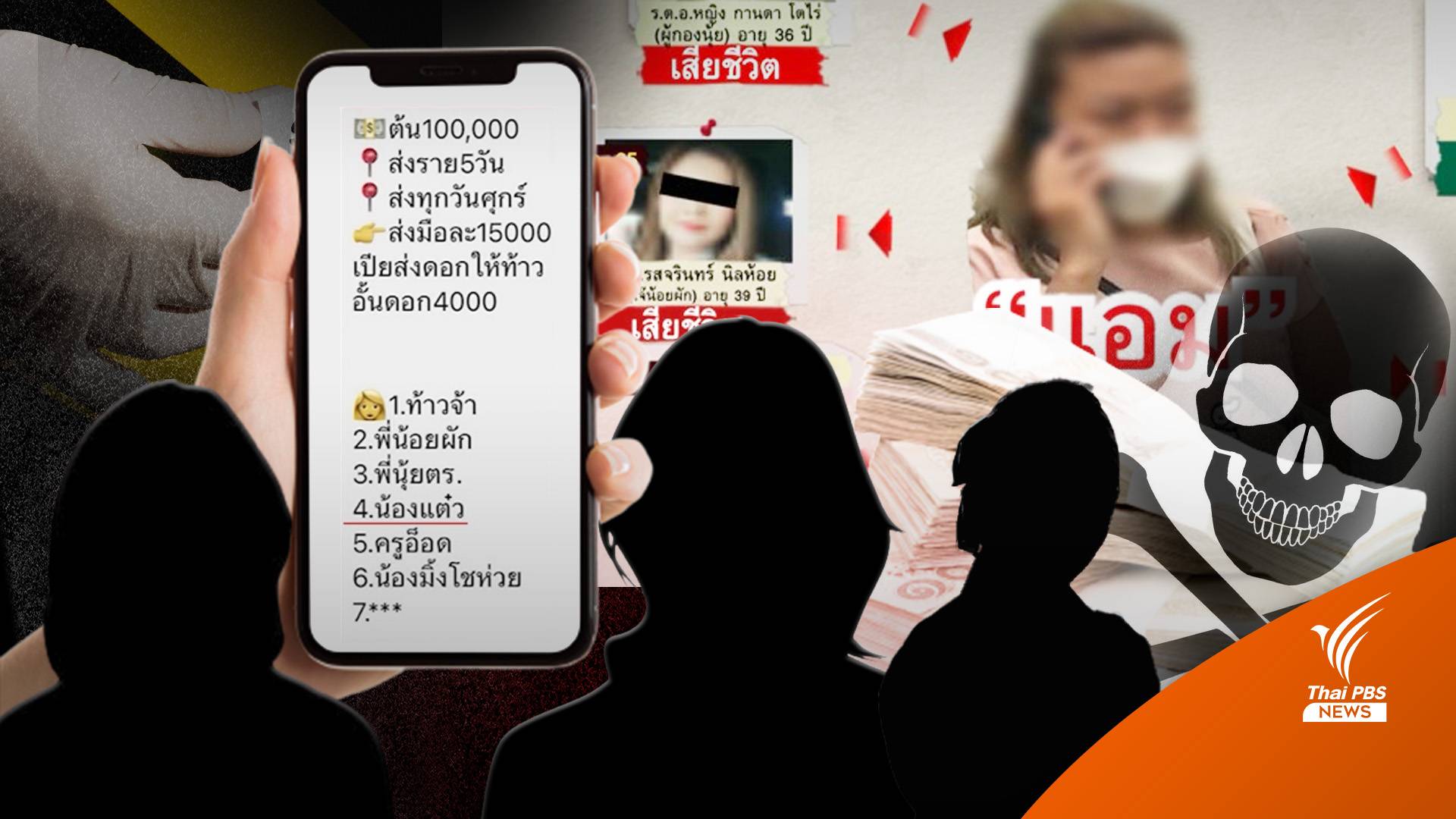 “วงแชร์-เงินกู้” ประตูสู่ความตาย