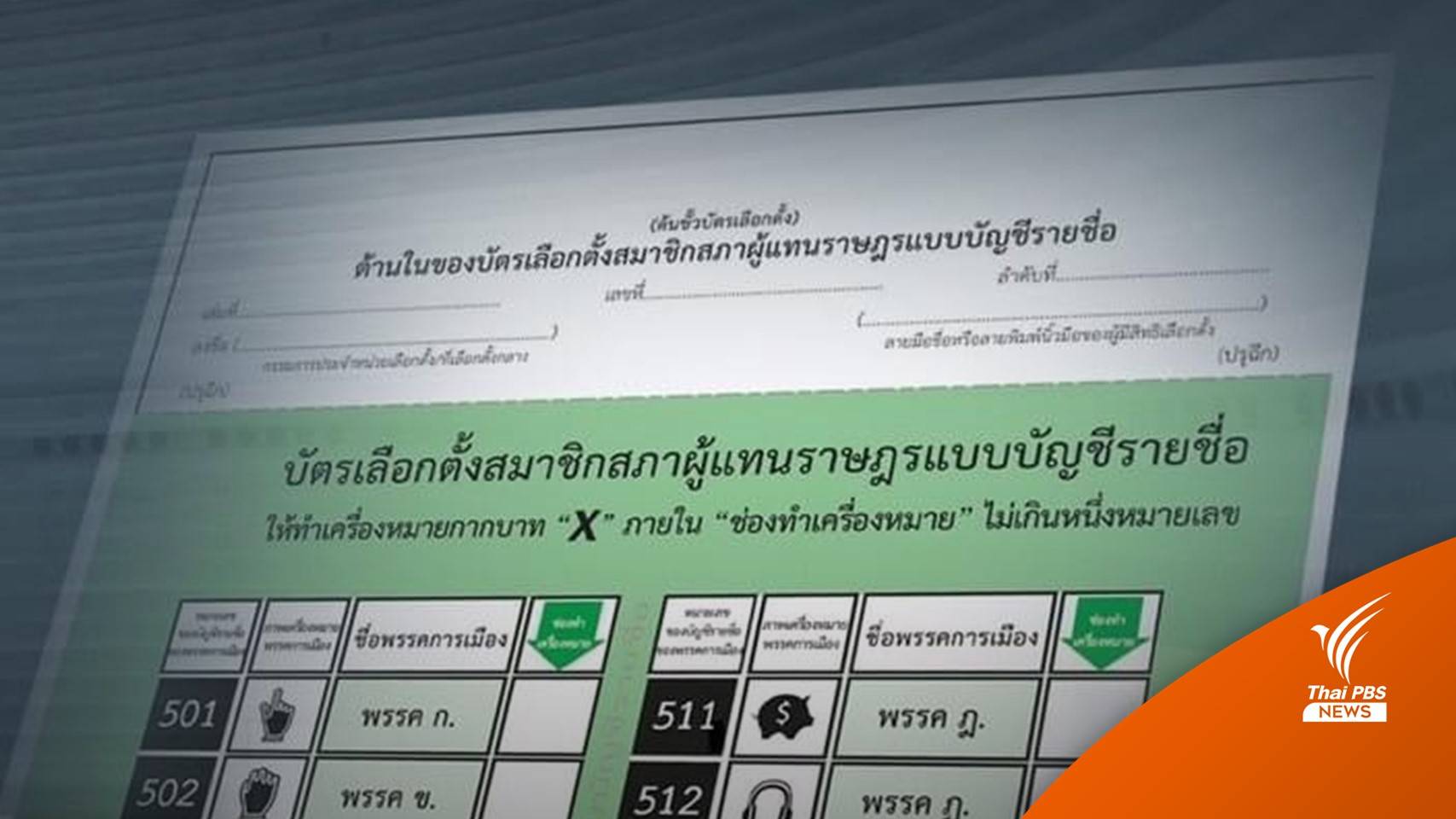 ผลคะแนนเลือกตั้ง2566 : กกต.สาธิตวิธีคำนวณ ส.ส.บัญชีรายชื่อ