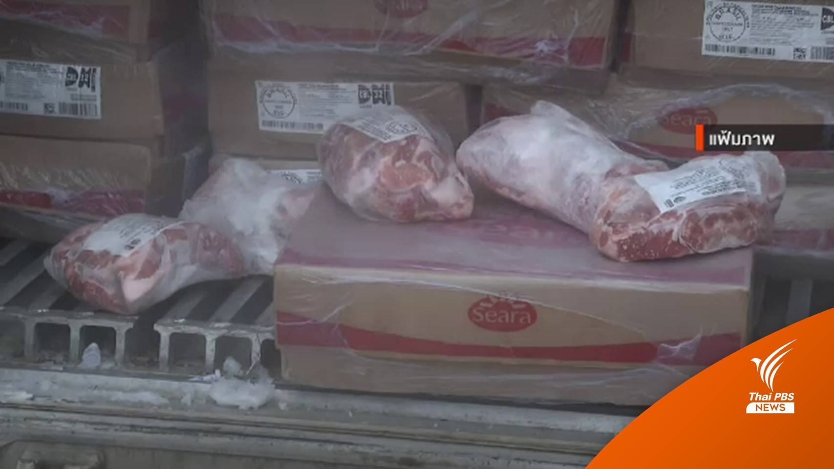 สมาคมผู้เลี้ยงสุกรฯ จี้ทำลายเนื้อหมู 161 ตู้ หวั่นหลุดรอดนำไปขาย