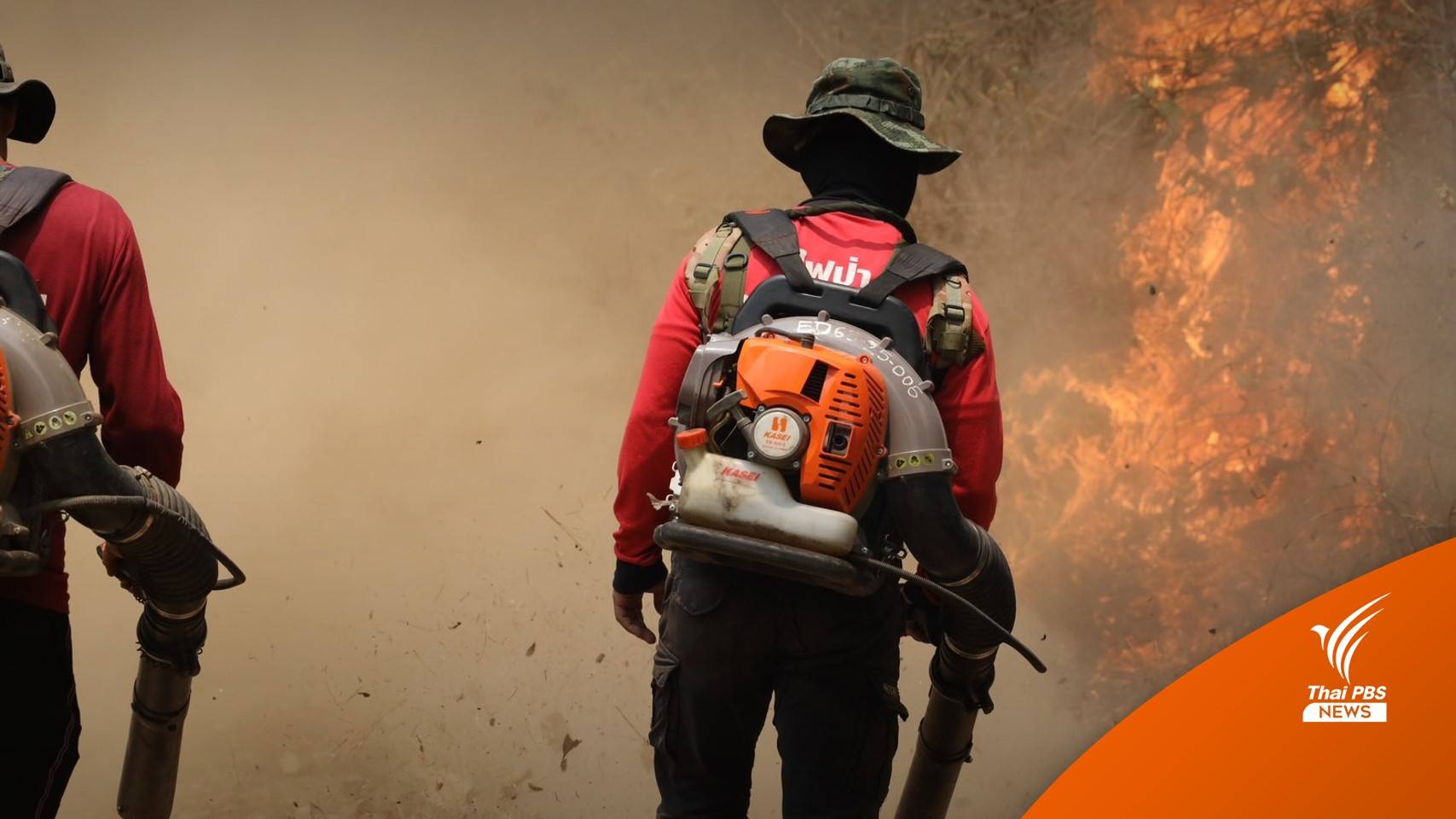 ไฟไหม้ป่าลามหนัก บนดอยช้าง จ.เชียงราย