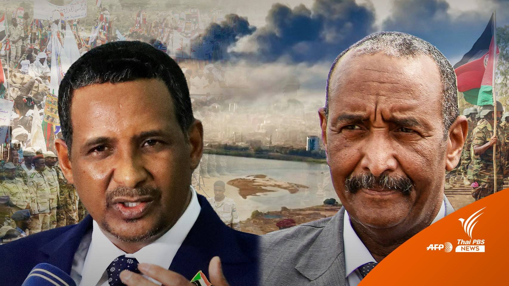 อำนาจ 2 นายพล บนความเสี่ยงนับล้านของชาวซูดาน