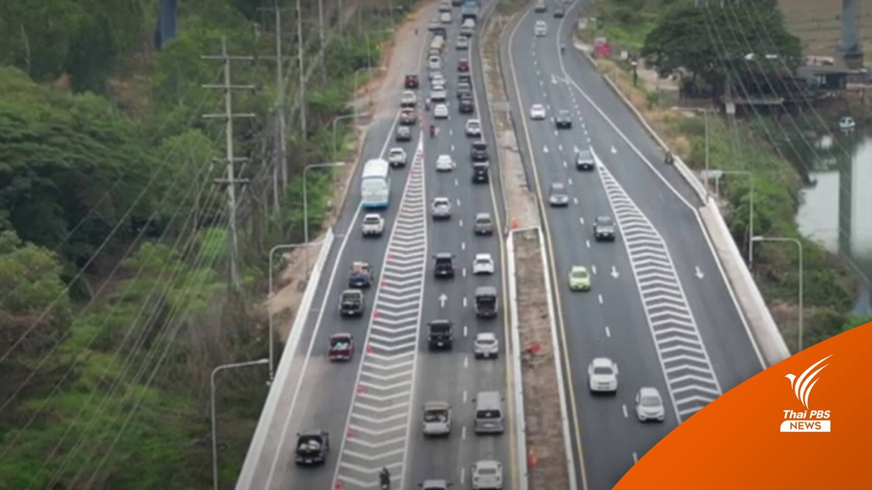 ถ.มิตรภาพ รถเริ่มมากหลายจุด เปิดเส้นทางพิเศษระบายรถเข้า กทม.