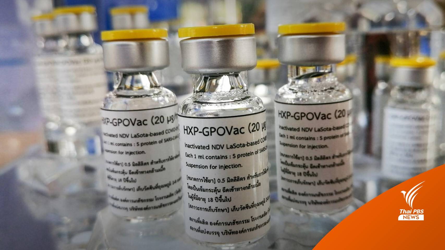 อภ.ทดลองวัคซีนโควิดในคนระยะ 3 คาดขึ้นทะเบียน อย.กลางปี 66