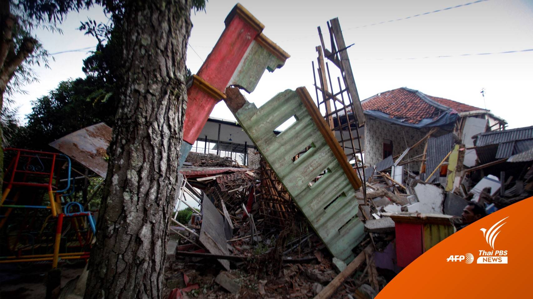 แผ่นดินไหวอินโดฯ เสียชีวิตเพิ่มเป็น 162 คน เจ็บ 326 คน