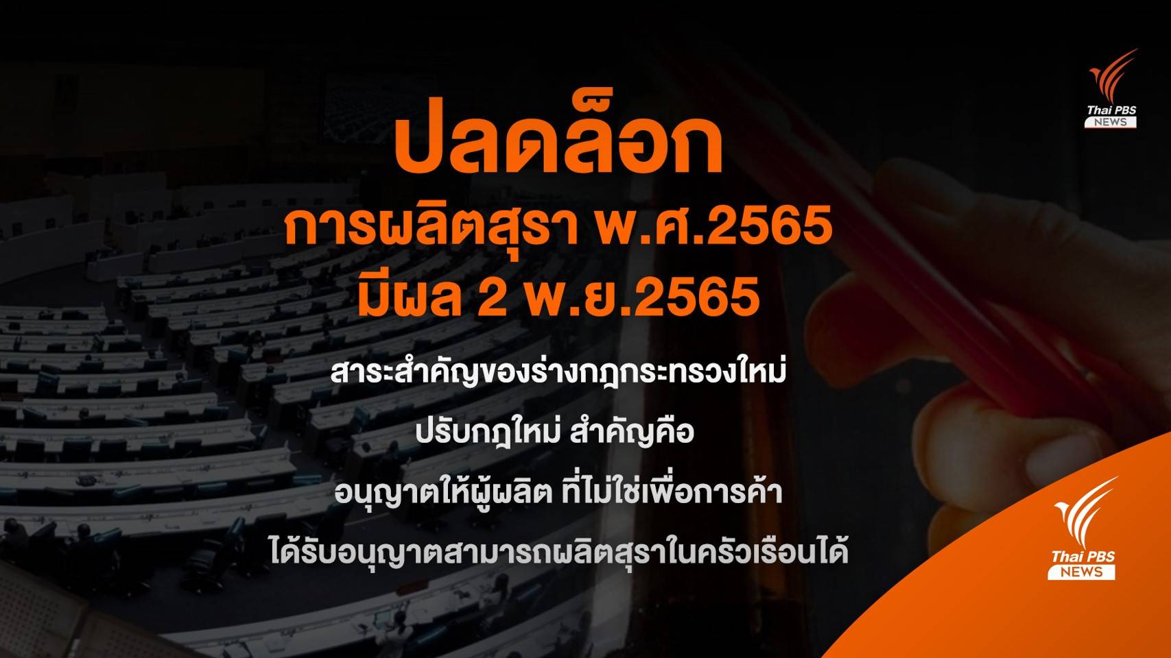เสรีแค่ไหน! "กฎเดิม-กฎใหม่-สาระสำคัญ" ปลดล็อก "ผลิตสุรา"