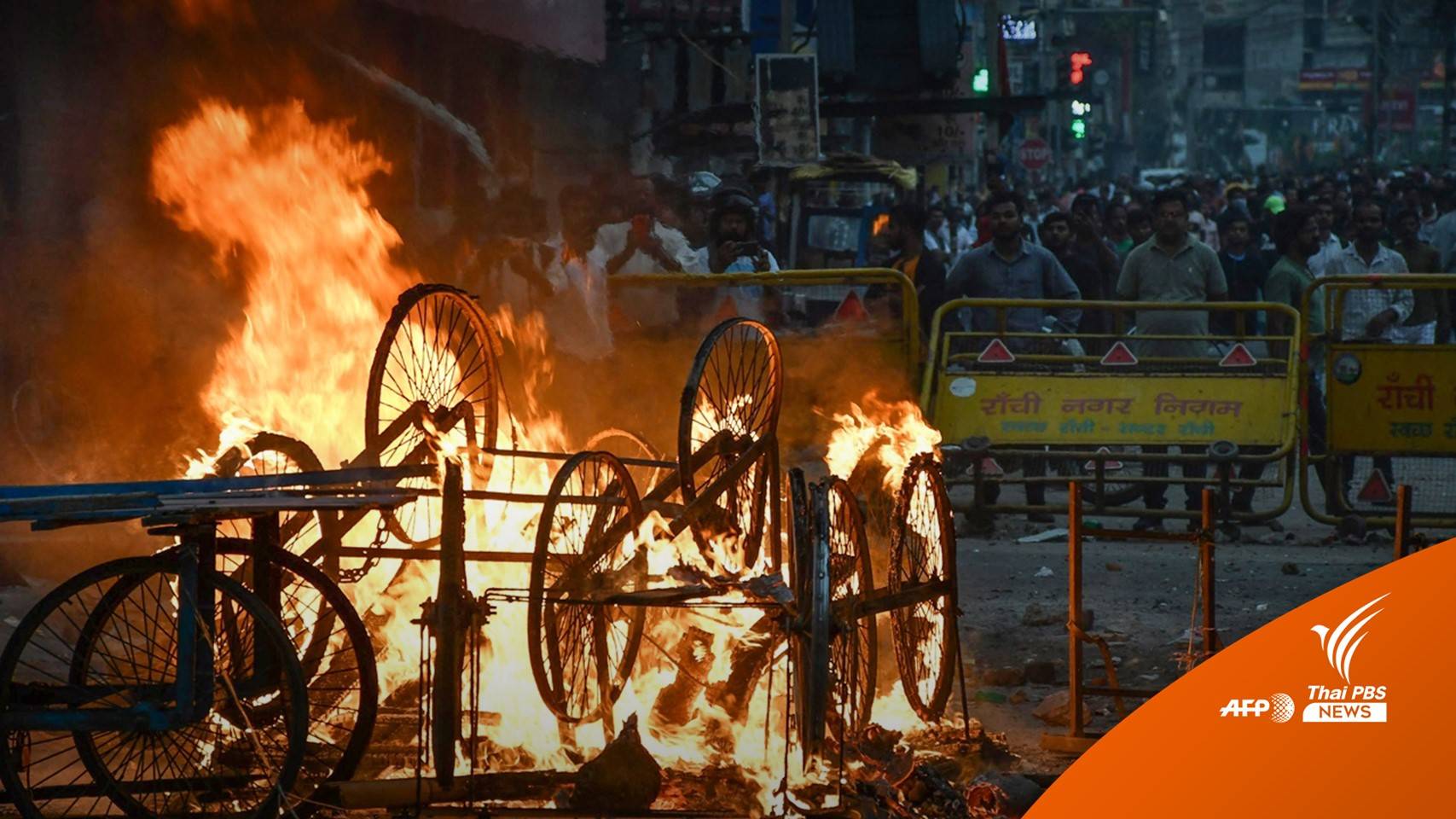 ประท้วงอินเดียยืดเยื้อ ทางการรื้อบ้านนักเคลื่อนไหวมุสลิม