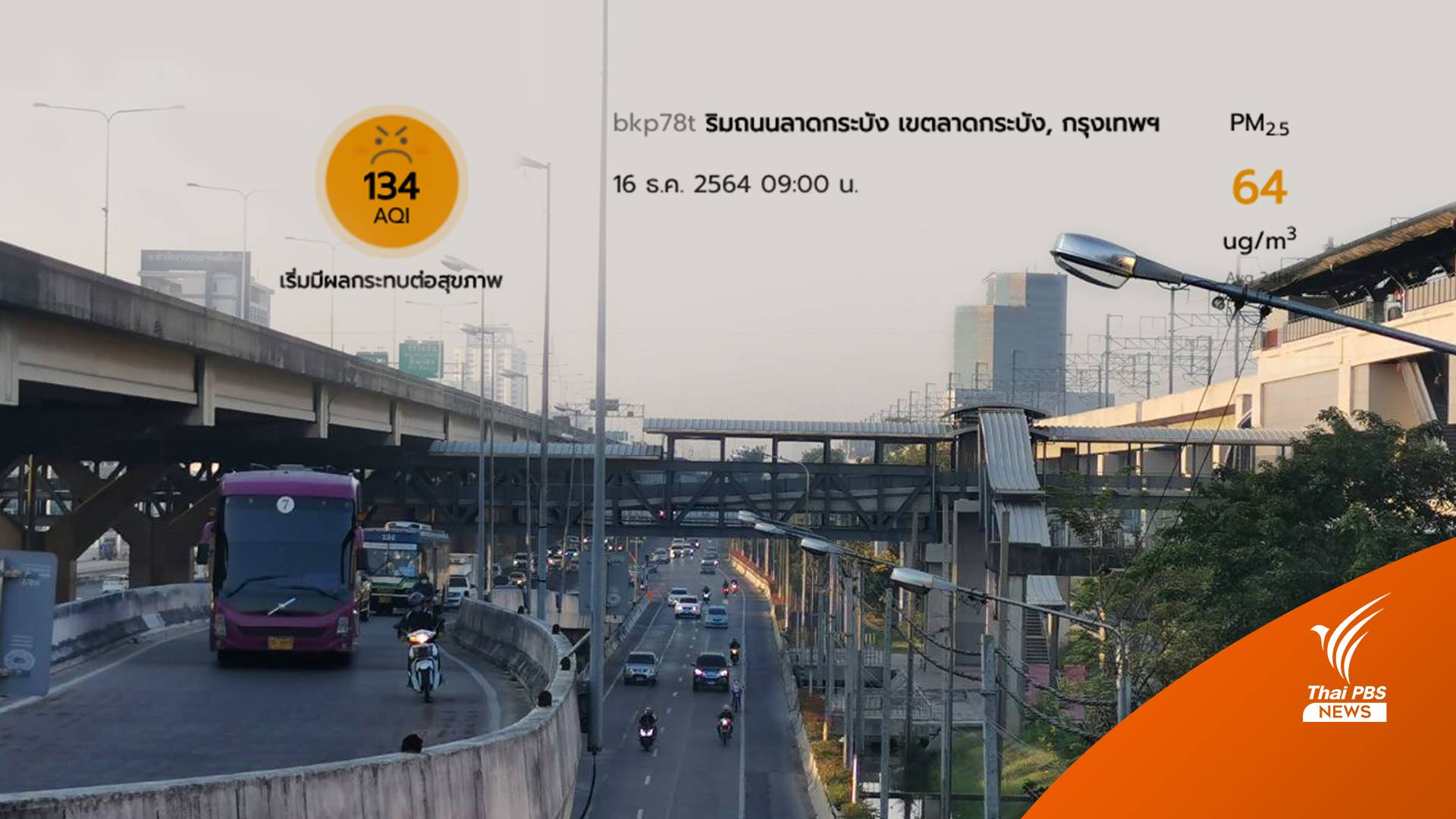 ตามคาด! กทม.จมฝุ่น 23 พื้นที่เหตุอากาศปิด-มีผลกระทบสุขภาพ 