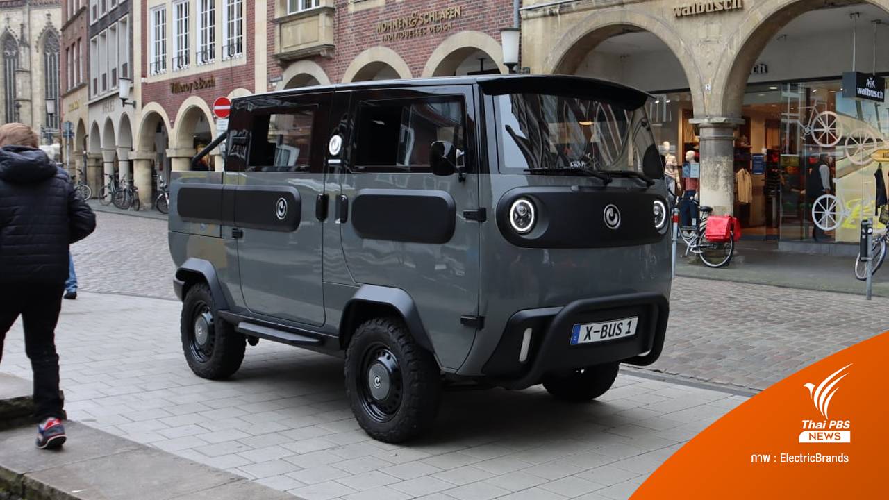 รถกระบะพลังงานไฟฟ้า ออกแบบหลากหลายใช้งานได้ All in one