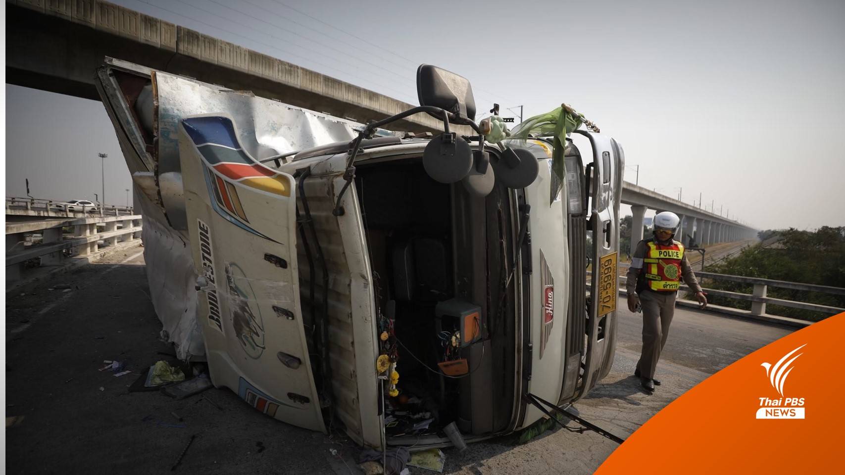 เปิดสถิติอุบัติเหตุทางถนนคร่าชีวิตคนไทยเฉลี่ยชม.ละ 2 คน