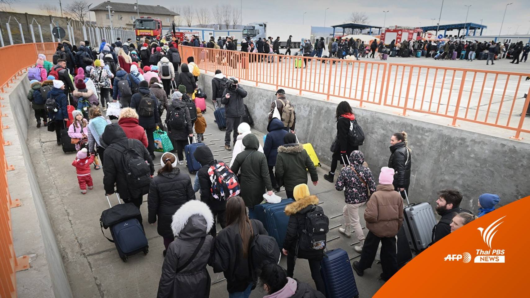 "ยูเอ็น" คาดชาวยูเครนกว่า 500,000 คนหนีภัยออกนอกประเทศ