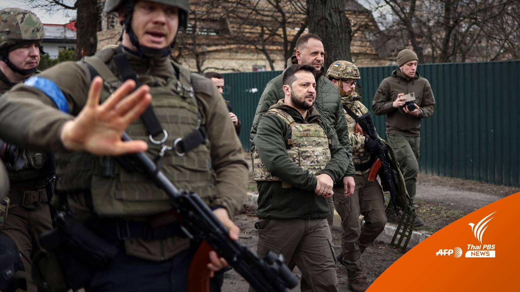 ผู้นำยูเครนชี้เหตุสังหารหมู่ ขวางเจรจาสันติภาพ 