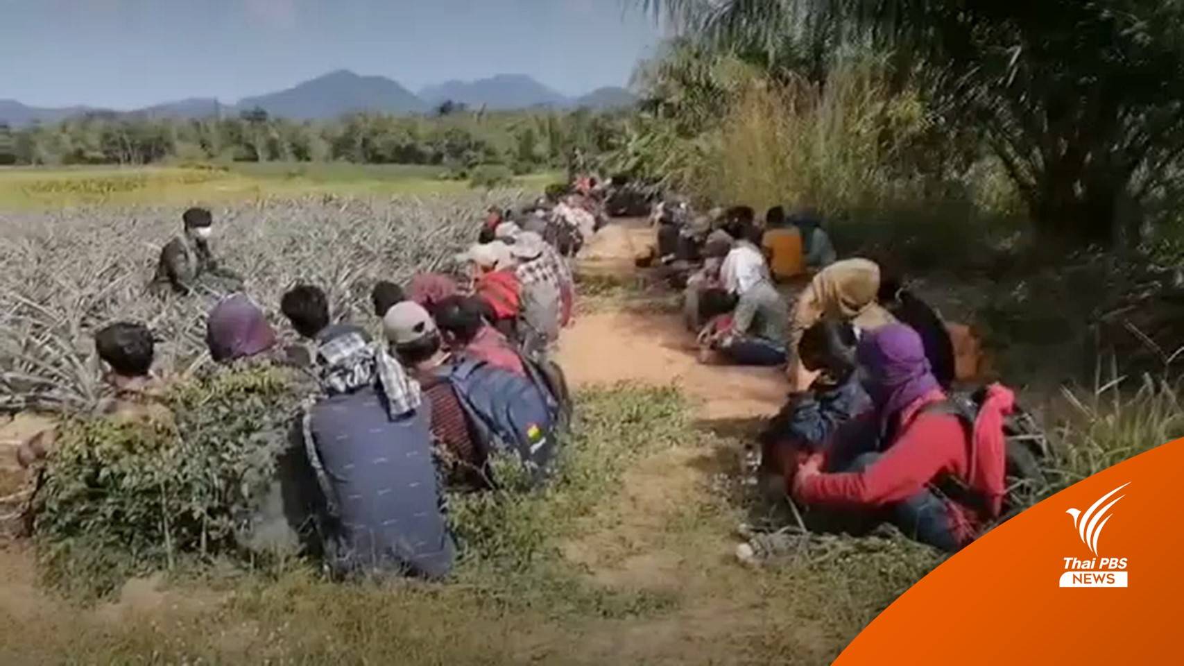 จับแรงงาน 101 คนลอบเข้าเมืองที่ไทรโยค จ่ายนายหน้าคนละ 2.5 หมื่น