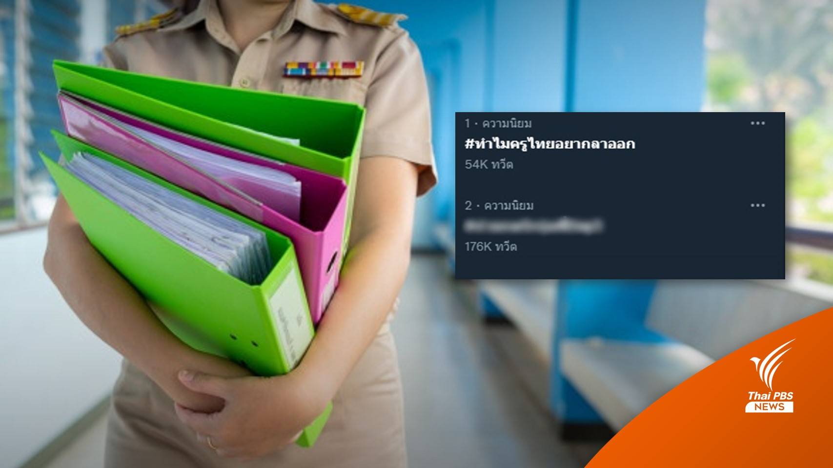 โซเชียลเปิดพื้นที่ส่งเสียง-รับฟัง หลากเหตุผล #ทําไมครูไทยอยากลาออก