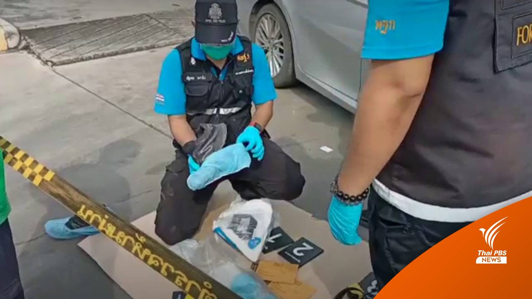 ญาติรับศพ น.ศ.หญิง ถูกชายวัย 64 ยิงเสียชีวิตในปั๊มน้ำมัน จ.นนทบุรี