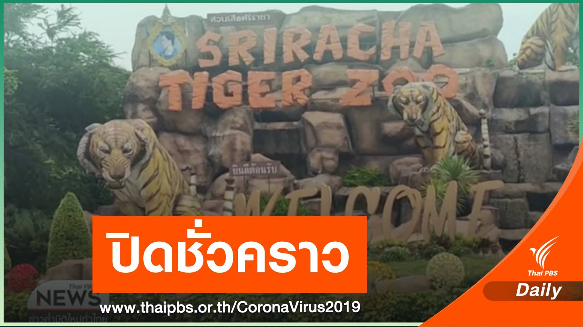 "สวนเสือศรีราชา" ยืนยันปิดชั่วคราว 14 วันตามมาตรการคุมโควิด