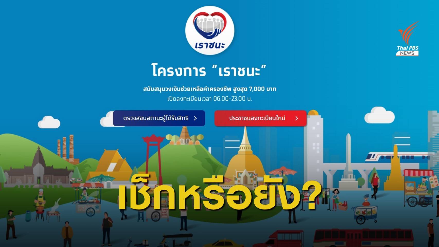 5 ขั้นตอน เช็กสิทธิ "เราชนะ" กลุ่มคนละครึ่ง - เราเที่ยวด้วยกัน