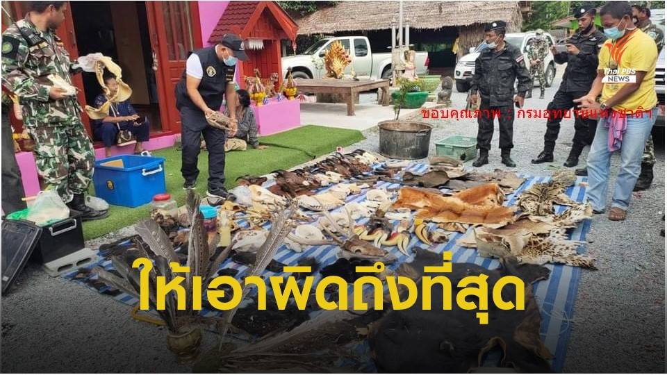 “วราวุธ” สั่งกรมอุทยานฯ ดำเนินคดี "ค้าสัตว์ป่าออนไลน์" ถึงที่สุด