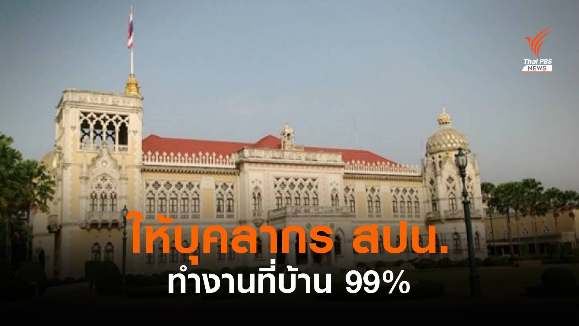 "ธีรภัทร" ให้ บุคลากร สปน.ทำงานที่บ้าน 99% ป้องกัน COVID-19