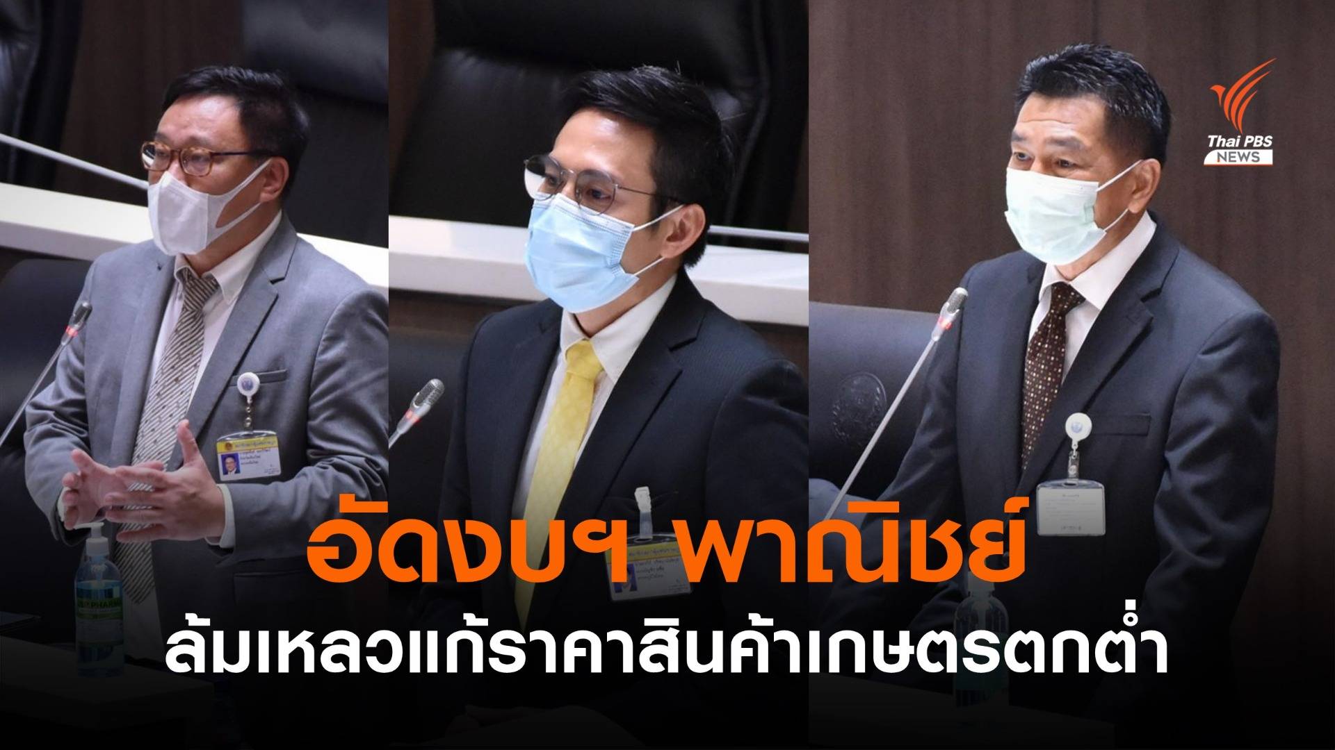 อัดงบฯ พาณิชย์ ล้มเหลวแก้ปัญหาราคาสินค้าเกษตรตกต่ำ