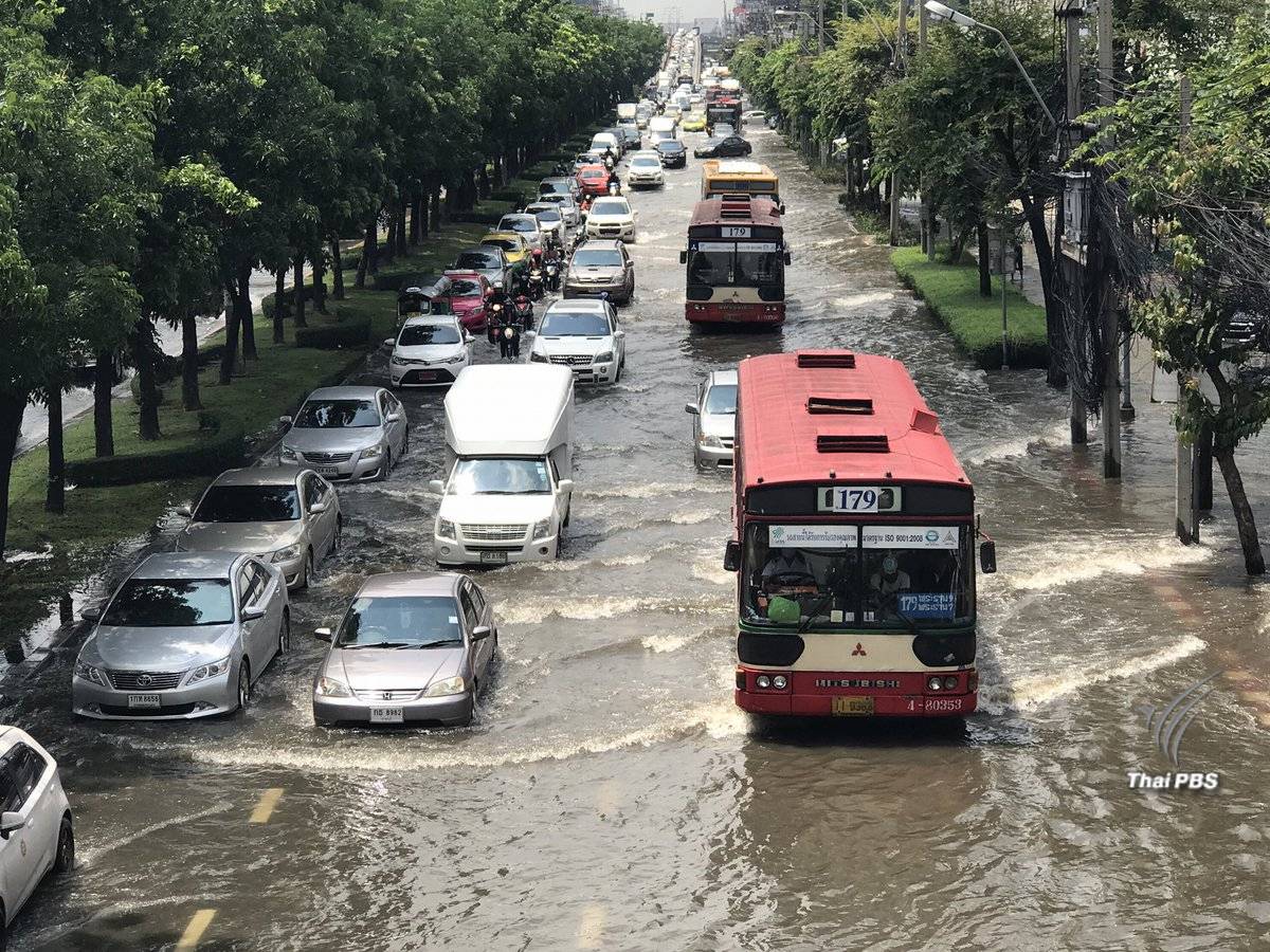 เฝ้าระวัง 24 ชม.พื้นที่เสี่ยงน้ำท่วม 20 จุด ทั่วกรุงเทพฯ