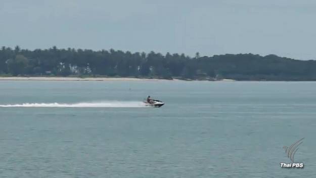 เร่งค้นหา “นักท่องเที่ยวจีน” ขี่เจ็ทสกีหายไปในทะเลสมุย