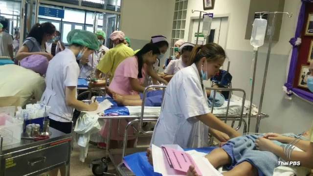 ฟ้าผ่า นร.โรงเรียน ตชด.บ้านแม่กลองใหญ่ จ.ตาก เจ็บ 18 คน