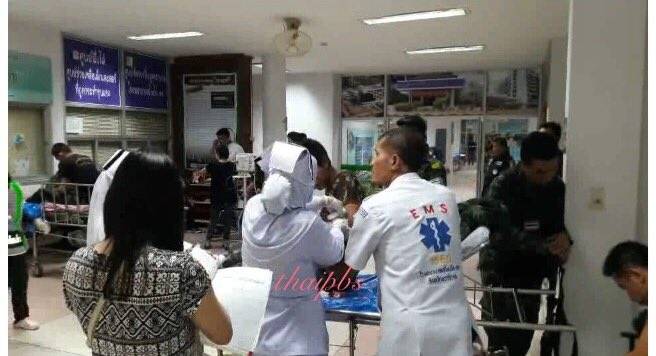 ระเบิดรถทหาร ฉก.นราธิวาส 30 จนท.-ประชาชนเจ็บ 12 คน