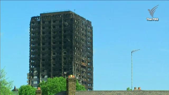 อพยพคนออกจากอาคารสูงในลอนดอนหวั่นปัญหาไฟไหม้